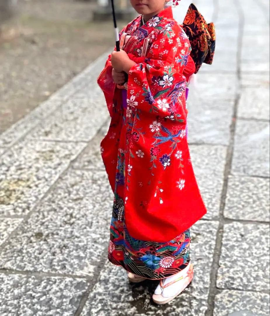 七五三　7歳　着物
