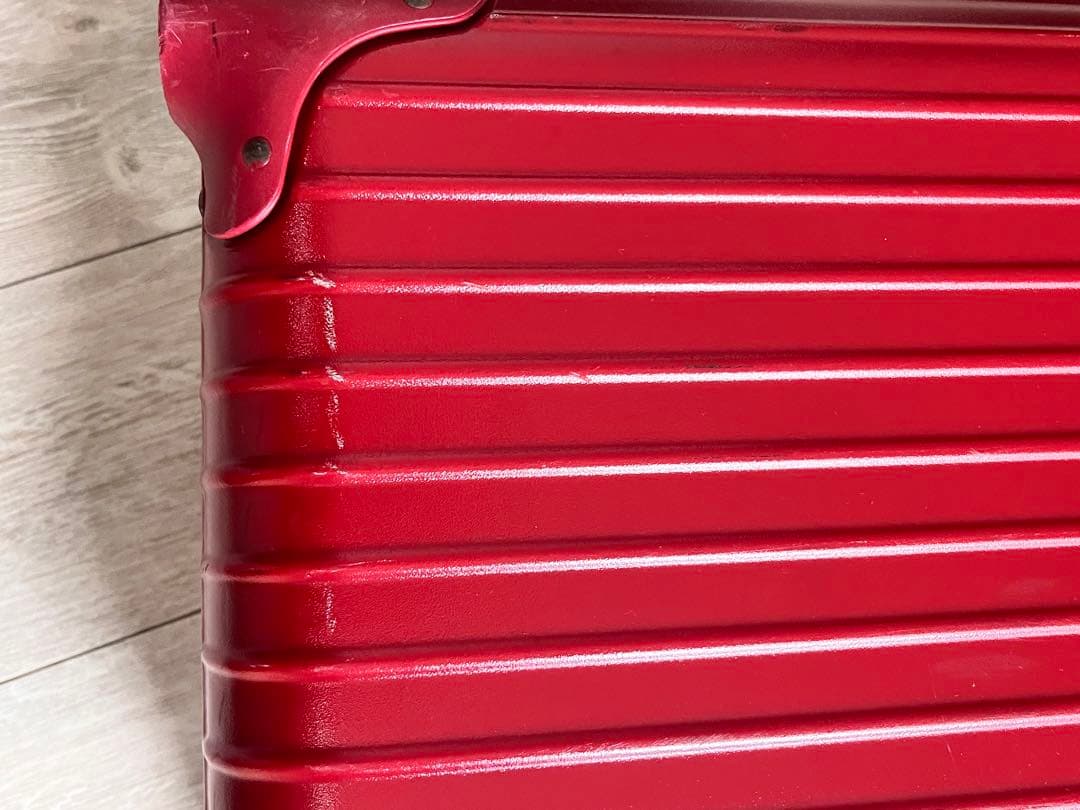 RIMOWA キャリーケース 赤 32L サルサ 2輪