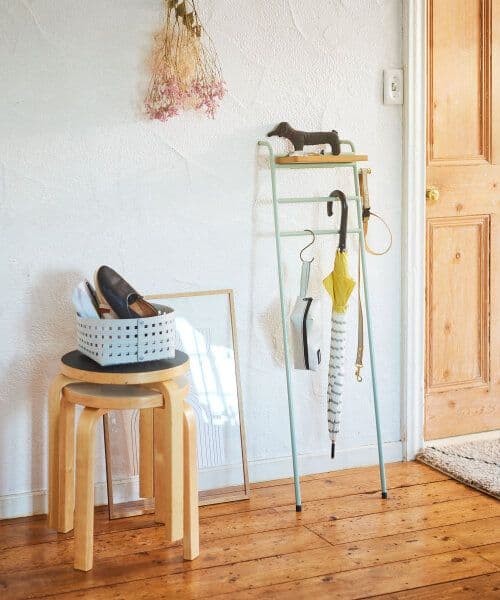 ブルーノ　インテリア　スリムラダーラック　新同品