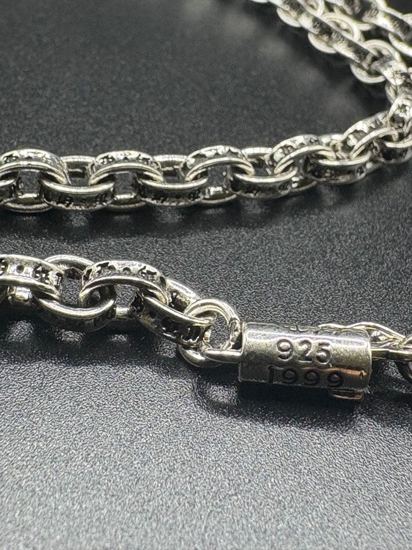 【残りわずか‼️】s925シルバークロスネックレス