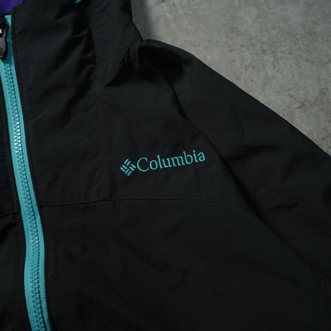 y2k Columbia シェルジャケット tech ブラック シティーボーイ