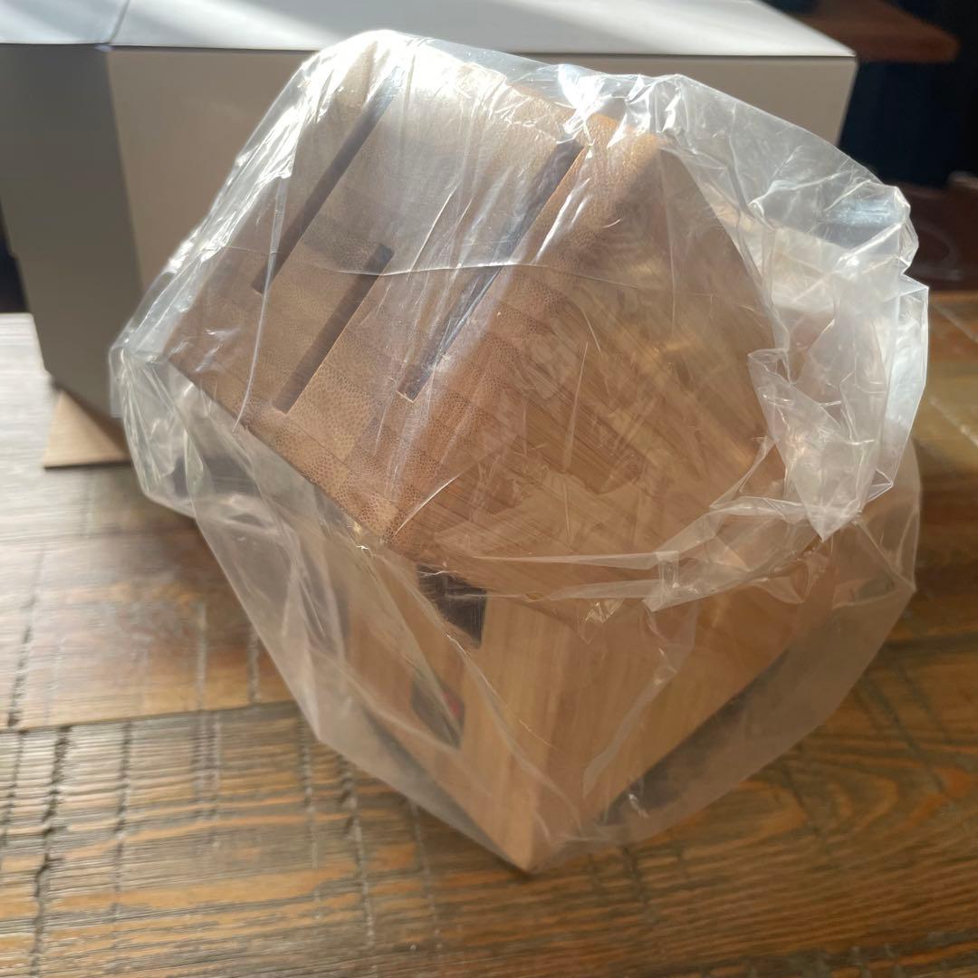 【新品未使用】MIYABI 6000DP 三徳、小刀、ナイフブロックセット