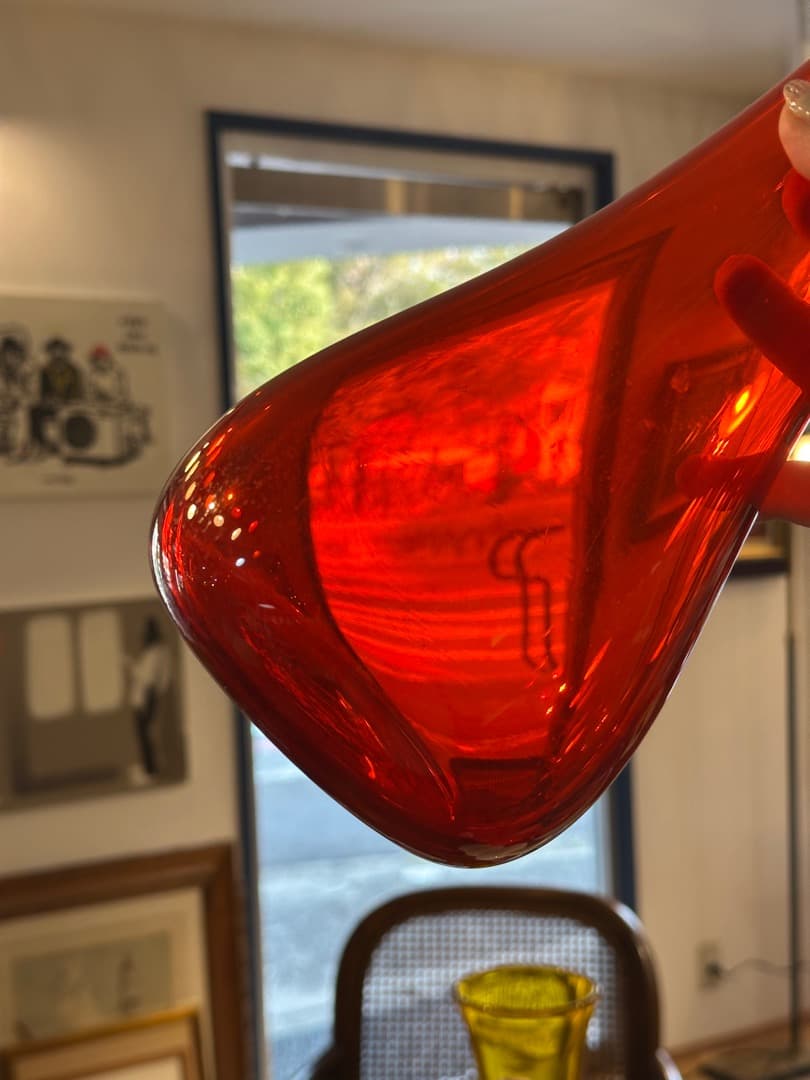 【希少】Vintage Blenko Art Glass アメリカビンテージ