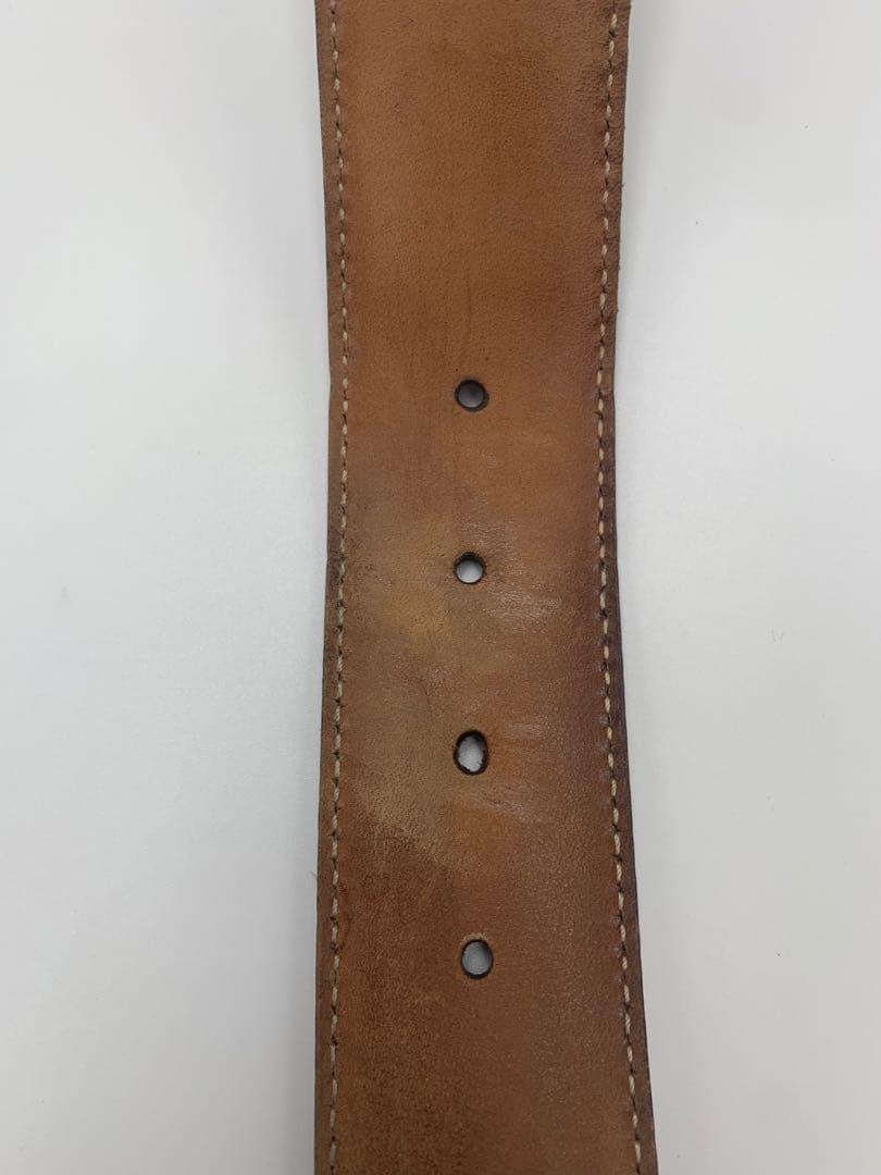 GUCCI グッチ ベルト インターロッキング GG シマ レザー P55