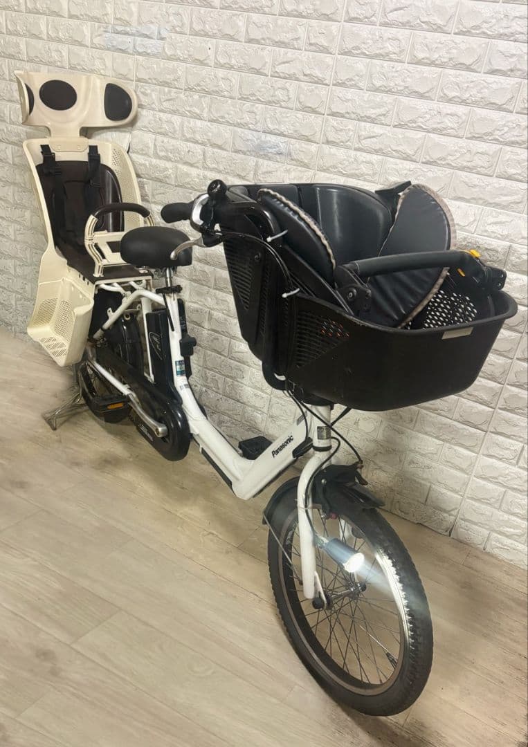 ✨美品✨大容量8Ah✨室内保管✨パナソニック ギュットDＫ子供乗せ電動自転車