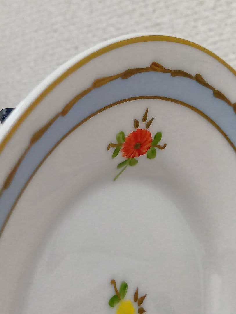 ロールセリニャック カップ＆ソーサー　ブルー