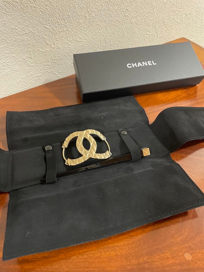 CHANEL　シャネル　ヘアピン　ココマーク　マトラッセ　髪留め　髪飾り　くし