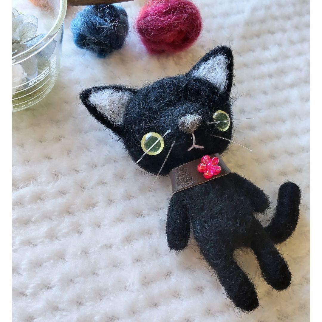 【確認用】黒猫さん✽羊毛フェルト