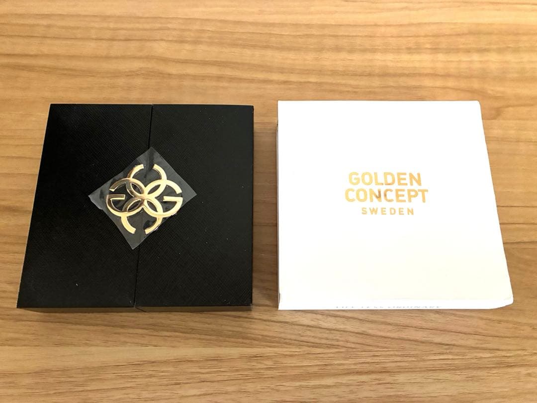 GOLDEN CONCEPT ブレスレット マットブラック×ローズゴールド　新品