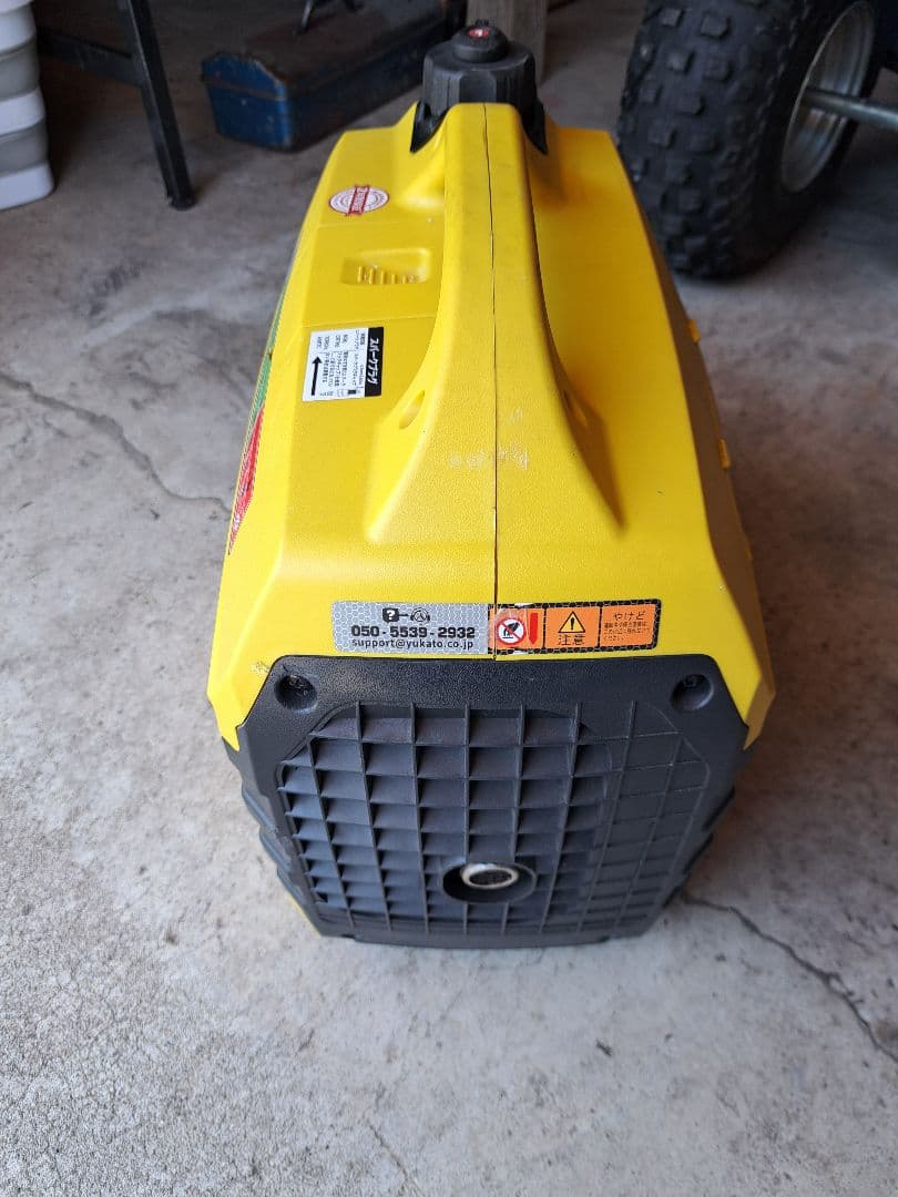 YUKATO BS10i インバーター発電機 1000W