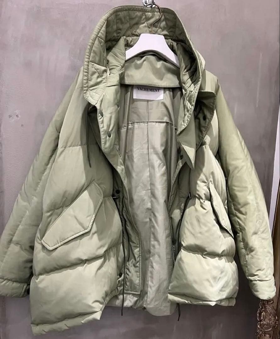 VACHEMENT タフタ モッズ ダウン