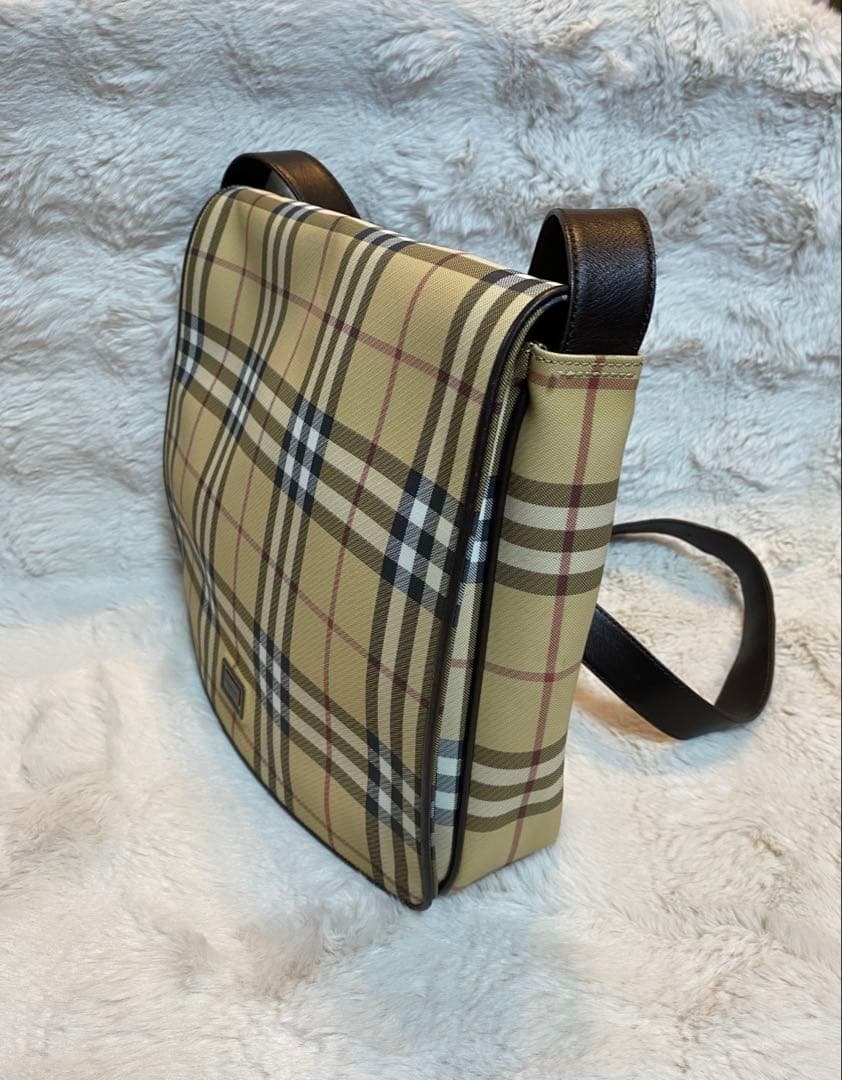 【美品】バーバリー BURBERRY ノバチェック　ショルダーバッグ