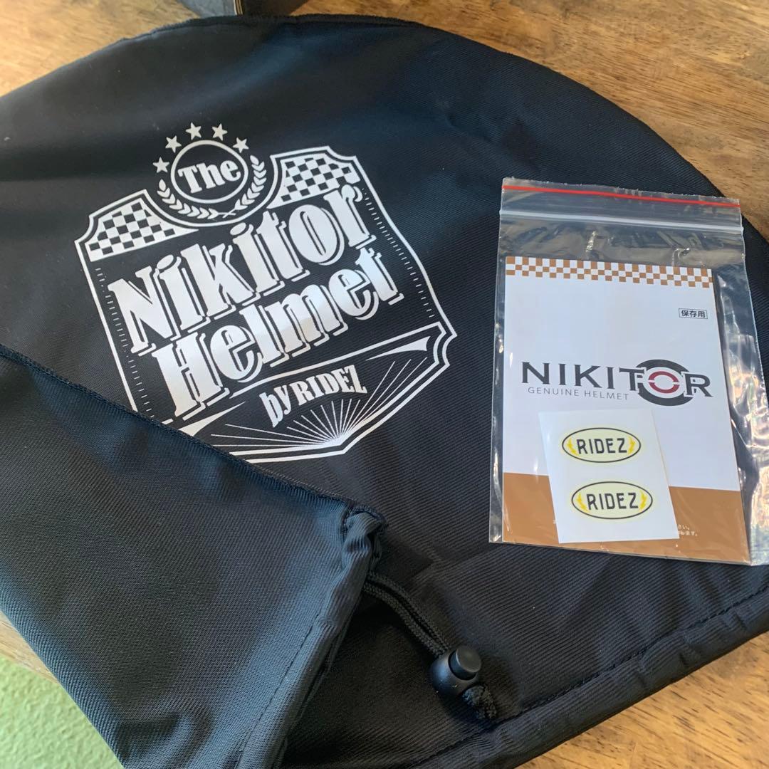 美品 Lサイズ フルフェイス RIDEZ NIKITOR Retro-One