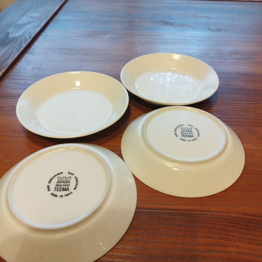 アラビア社　ティーマ　14cm平皿4枚セット