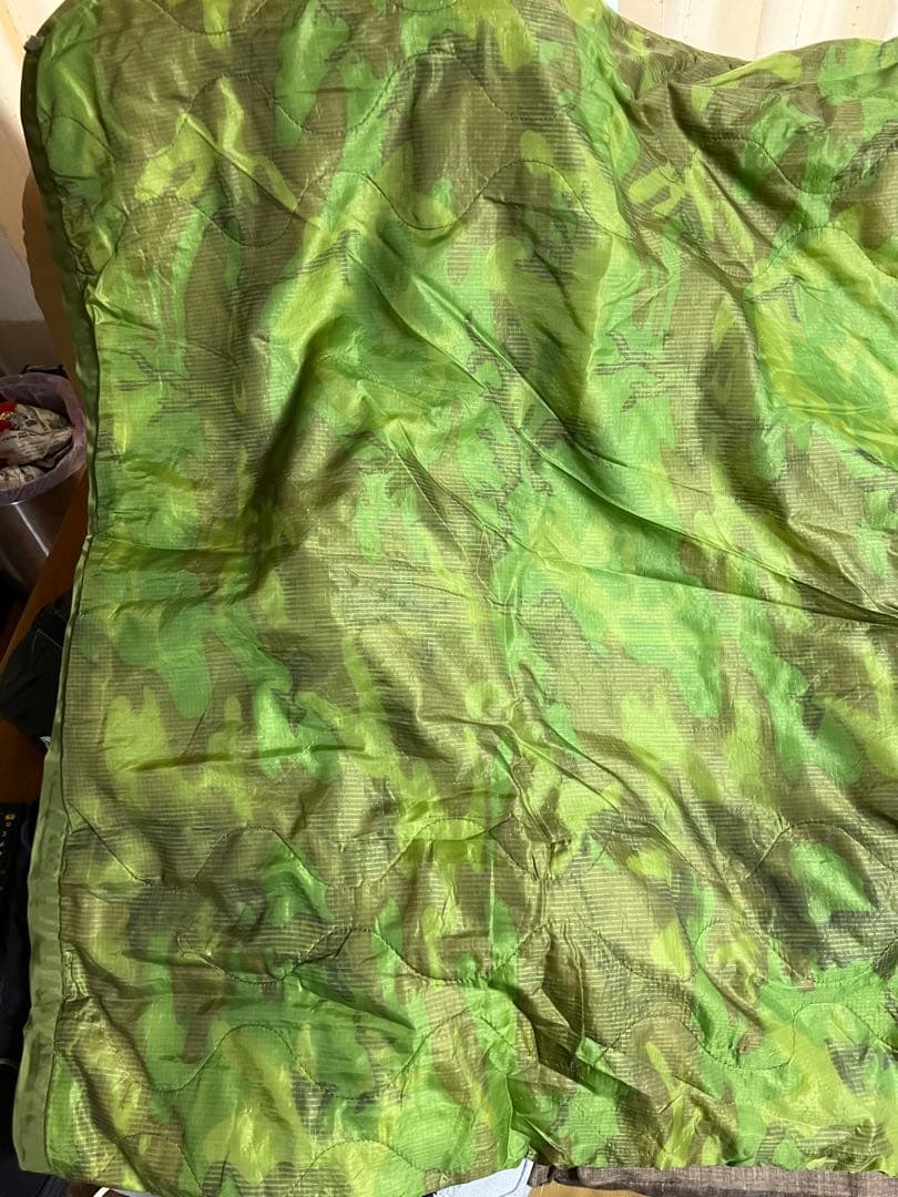 米軍実物　1972年度会計品　ERDL ポンチョライナー