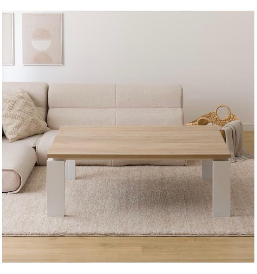 ヒロ@アジア版販売中　まとめ買いOK  ナチュラル木製　コタツ