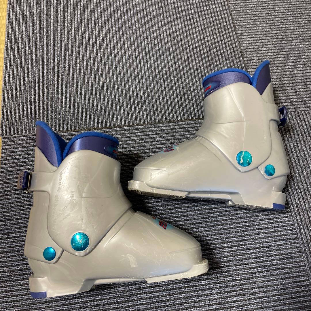 子供用スキーセット　スキー板120 スキーブーツ21-22 スキーセット