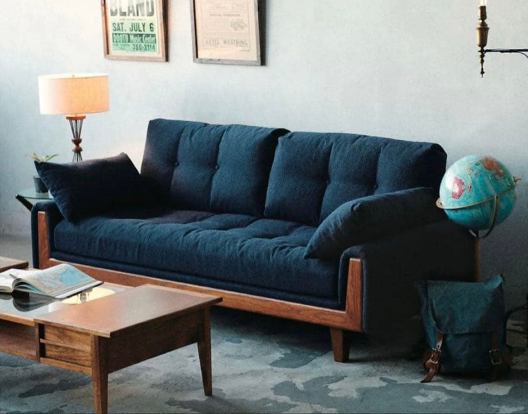 ACME WINDA Feather SOFA AC01 ネイビー