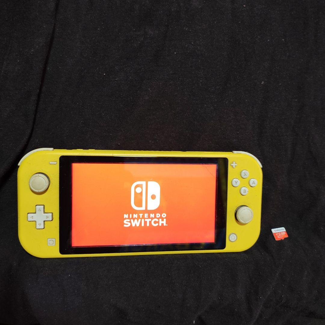 Nintendo Switch Lite イエロー　本体のみ　128GBカード付