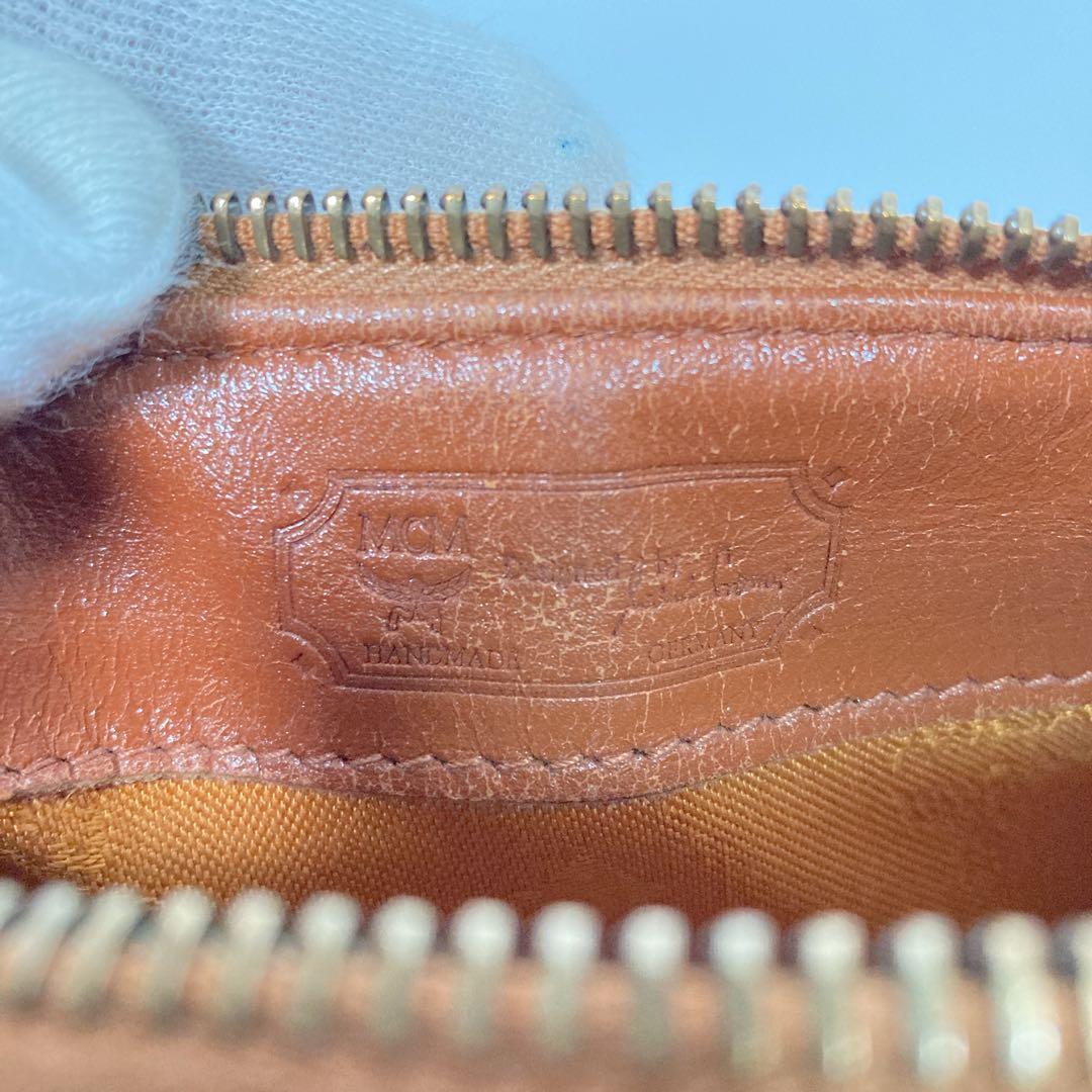 MCM ヴィセトス ロゴグラム ボストンバッグ 2WAY ショルダーバッグ