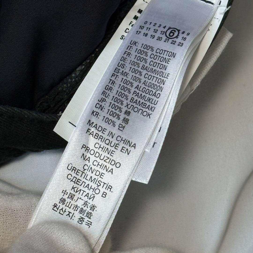 MM6 Maison Margiela キャップ ブラック W