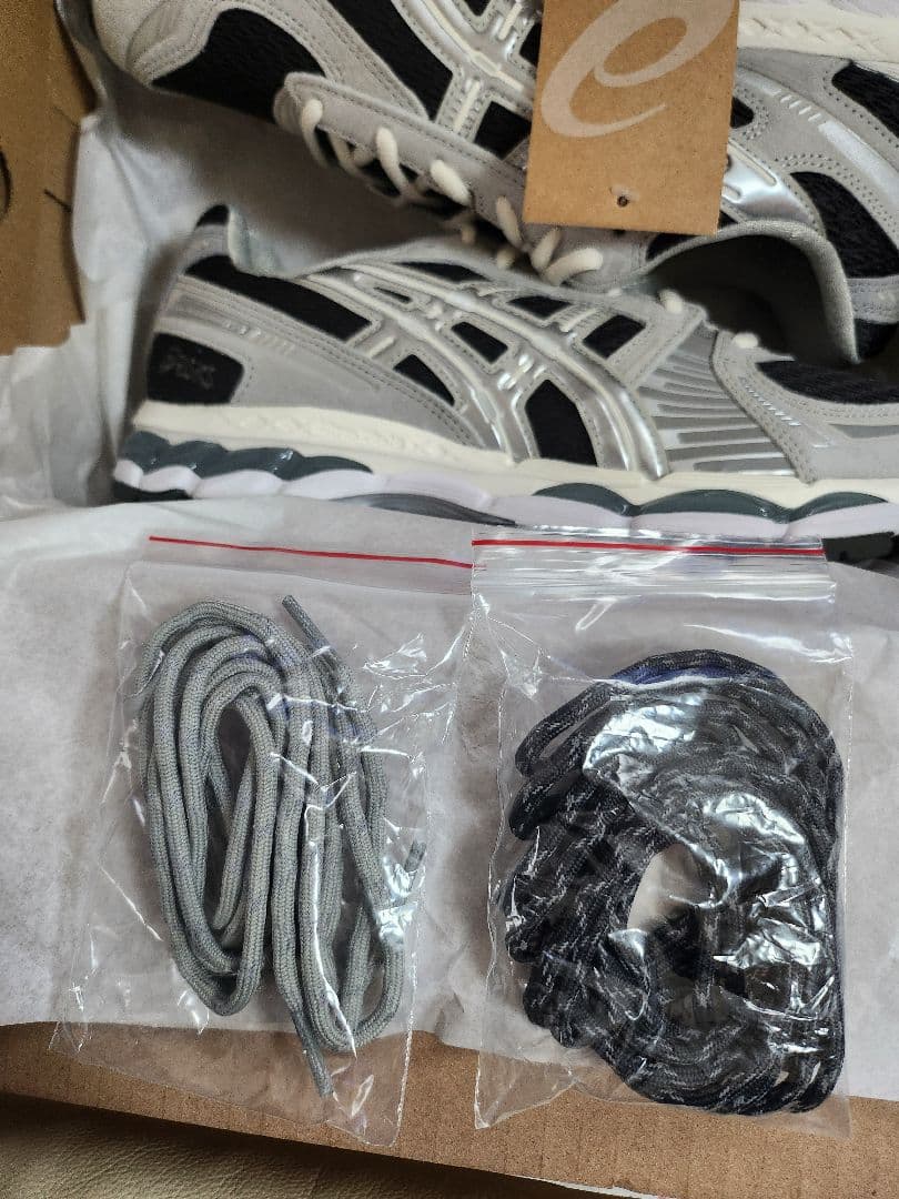 カ*ト様 KITH Asics ゲルカヤノ12.1Peat/Cream/Blac