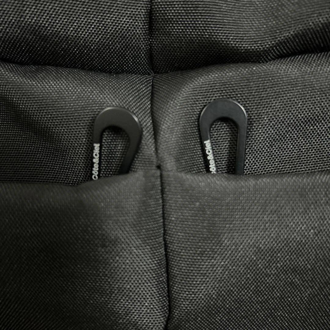 Côte&Ciel（コート&シエル）メッセンジャーバッグ ブラック