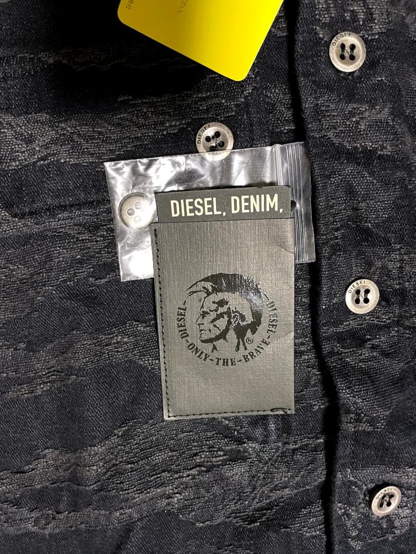 DIESEL　ディーゼル　 デニム　シャツ　ジャケット　新品未使用　タグ付き