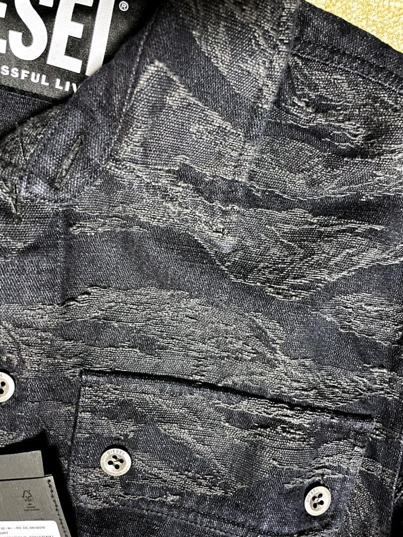 DIESEL　ディーゼル　 デニム　シャツ　ジャケット　新品未使用　タグ付き