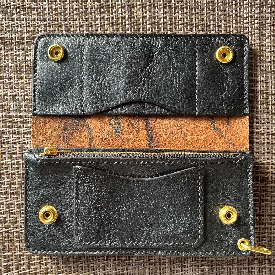 MARYAM ホースフロント ロングトラッカーウォレット 茶芯レア