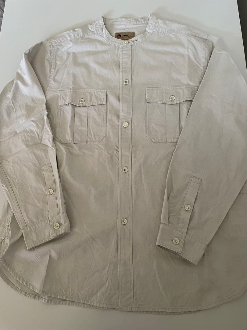Nigel Cabourn オフホワイト シャツ 52 Lybro