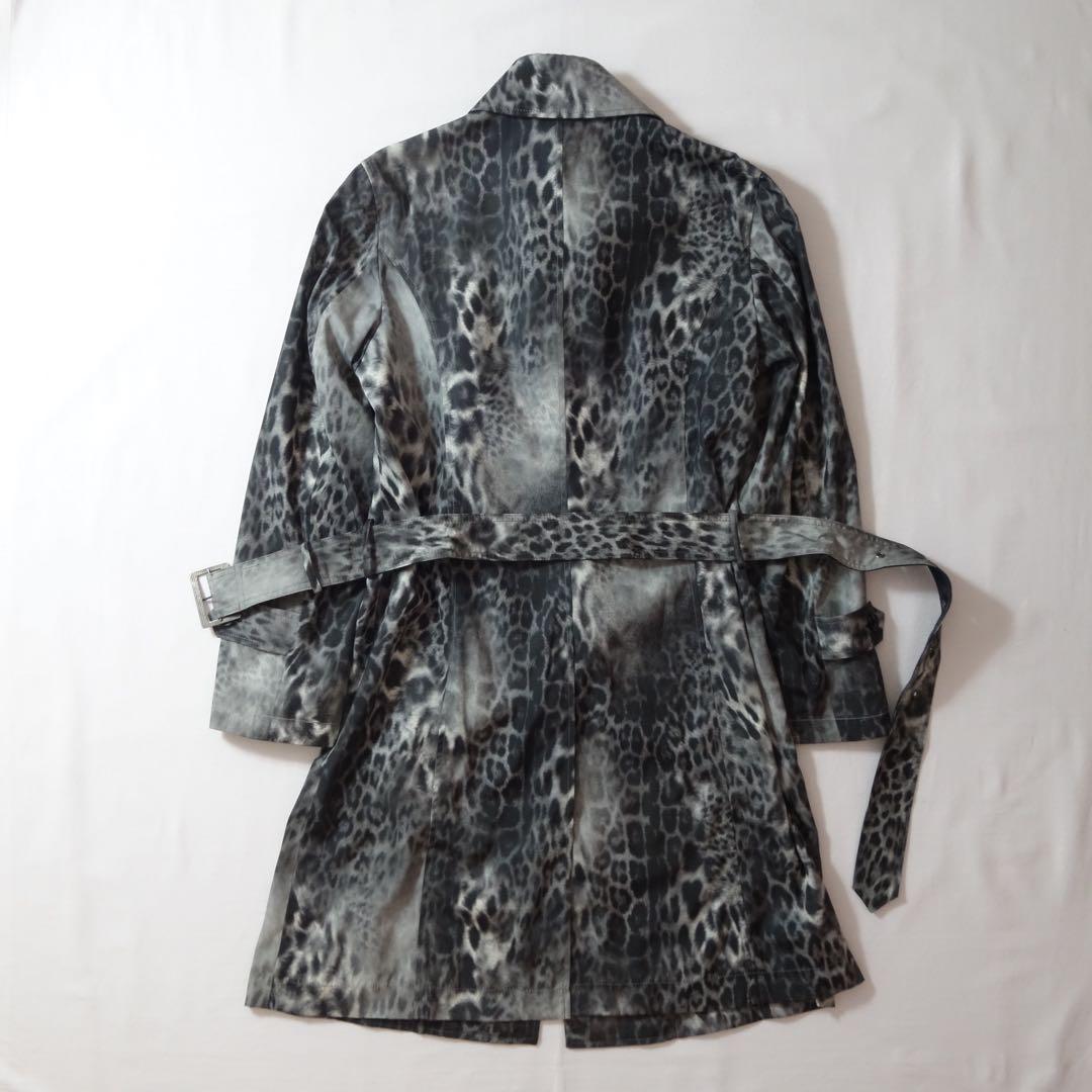 ジャケット・アウター 00s Tornado Mart Leopard Trench Coat