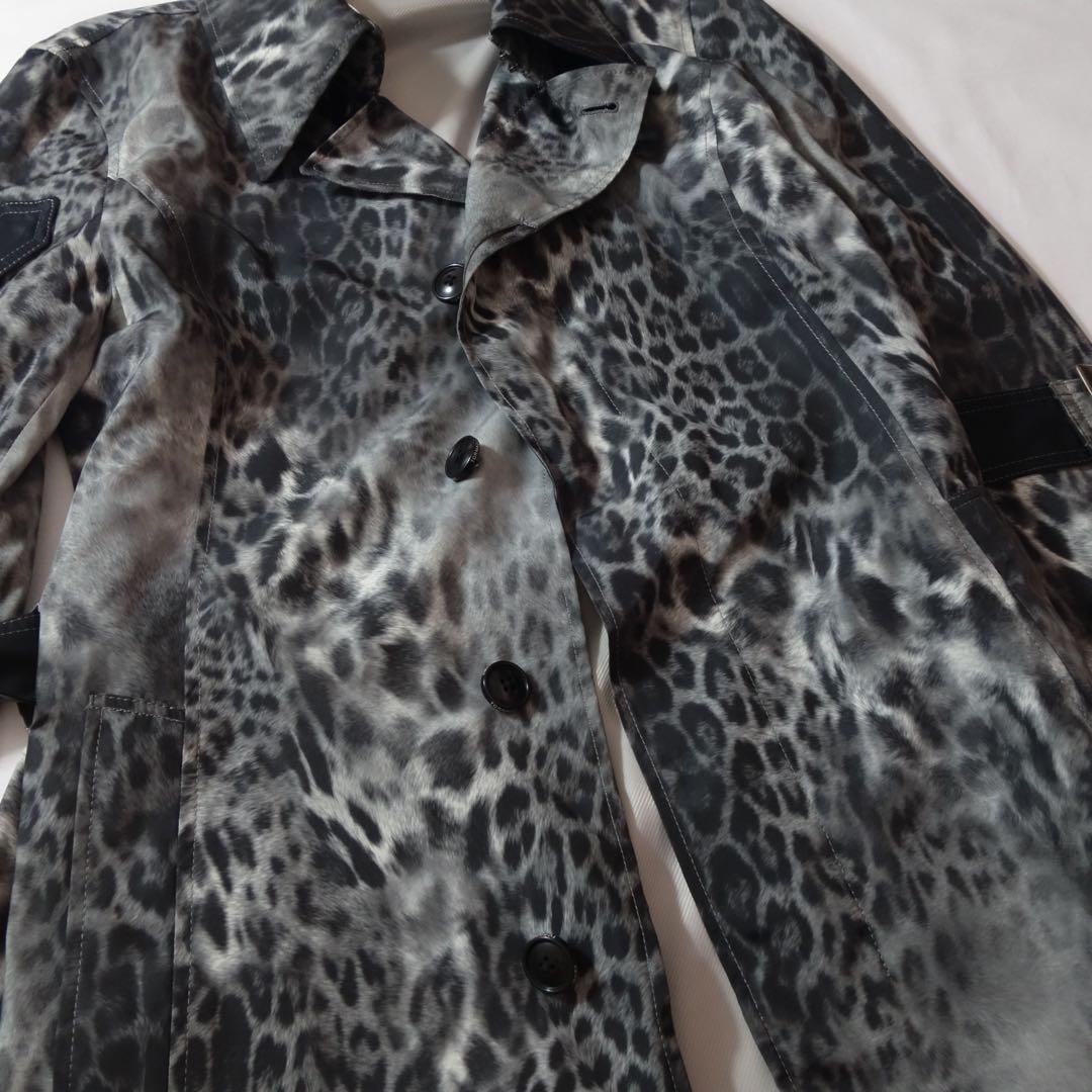 ジャケット・アウター 00s Tornado Mart Leopard Trench Coat