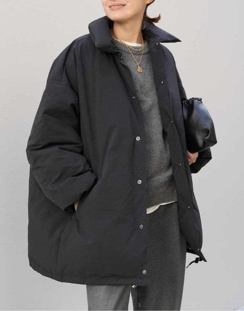 ■美品■CALUX/キャラクス■PUFFER COACH JACKET■ダウン■