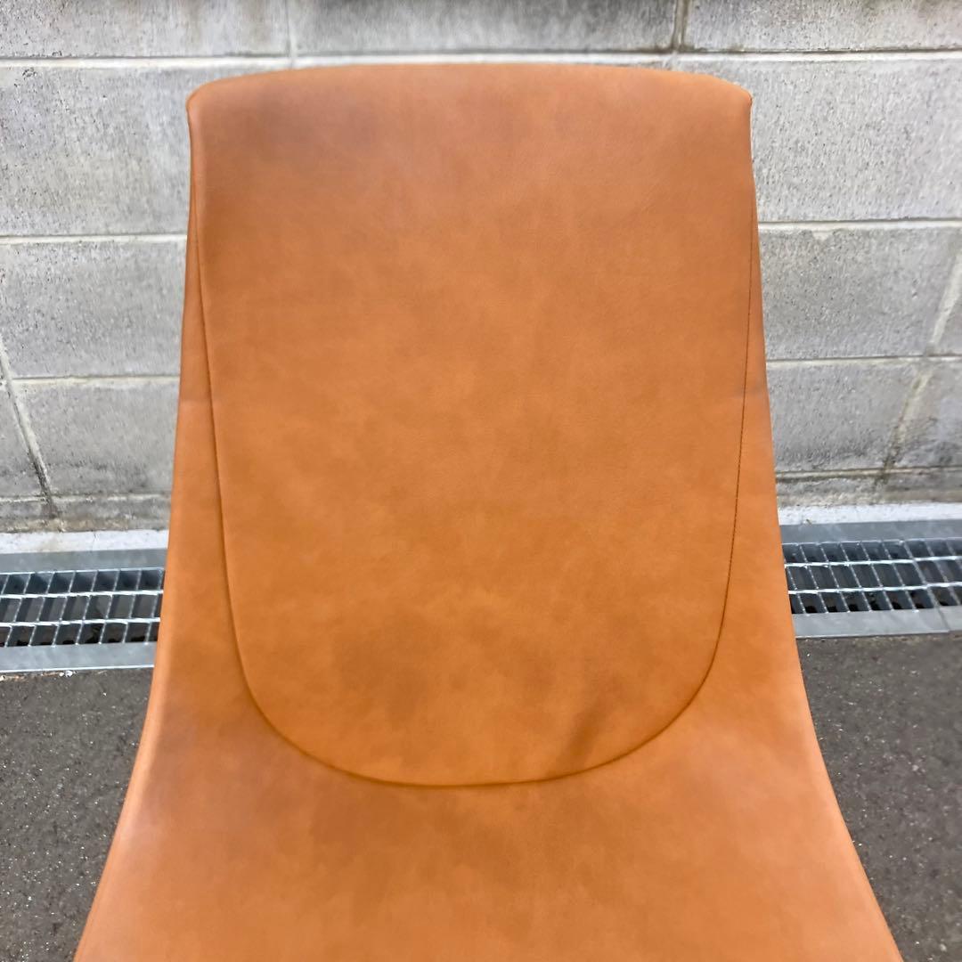 相合家具 EMAシリーズ ミーティングチェア ブラウン