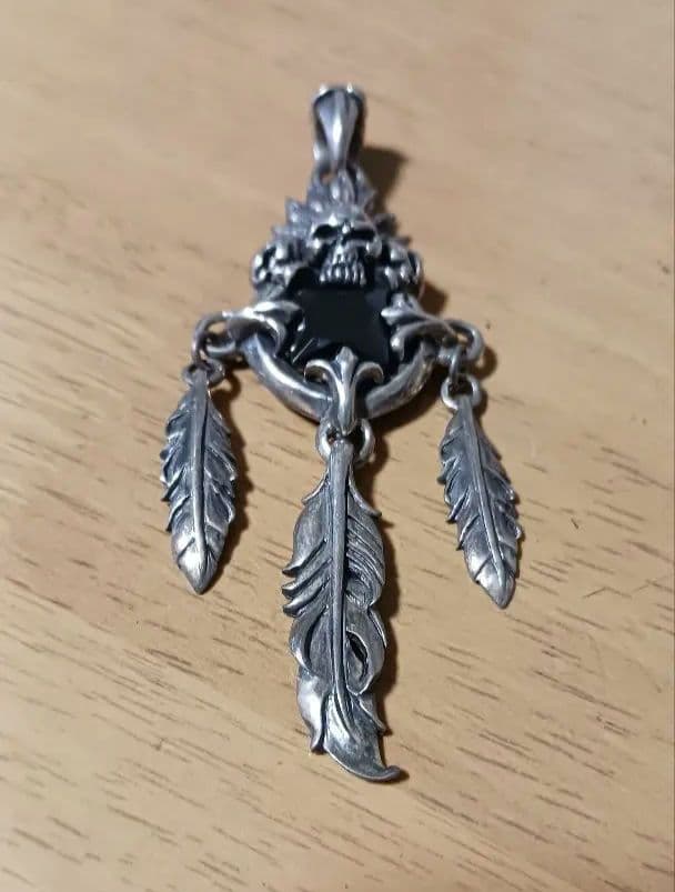 ジナブリング　Debut Silver　スカルフェザー　大迫力