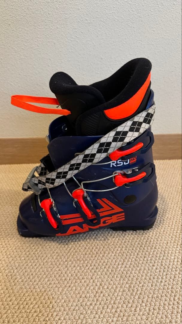 Lange RSJ60 ジュニアスキーブーツ 使用3日間　BMZインソール付き