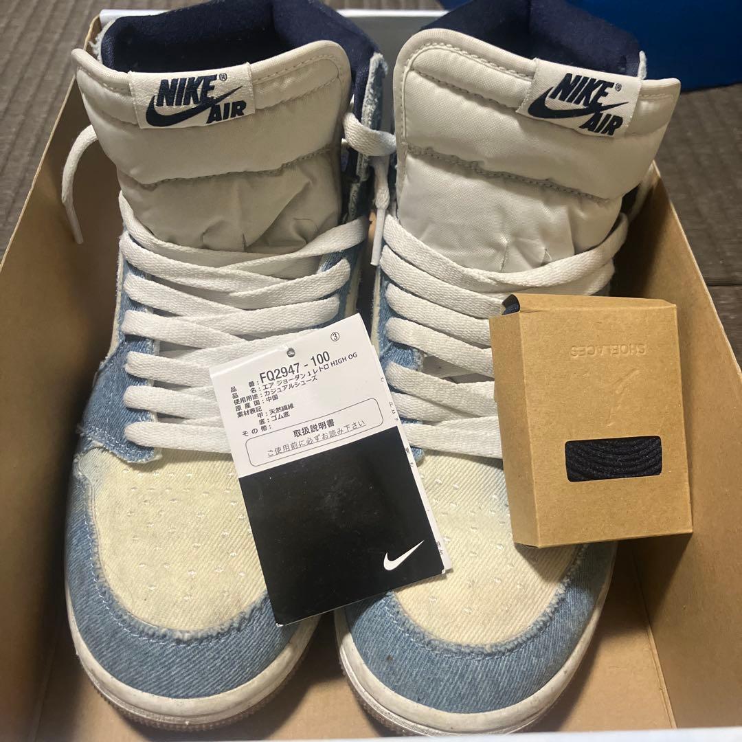 t*7様 Nike Air Jordan デニムスニーカー