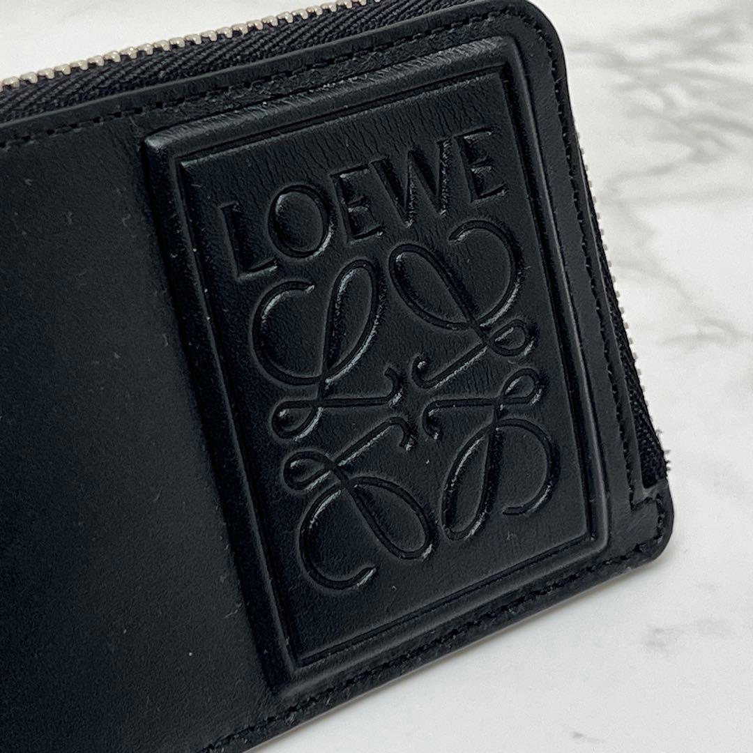 ロエベ カードホルダー ケース 現行品 ブラック LOEWE