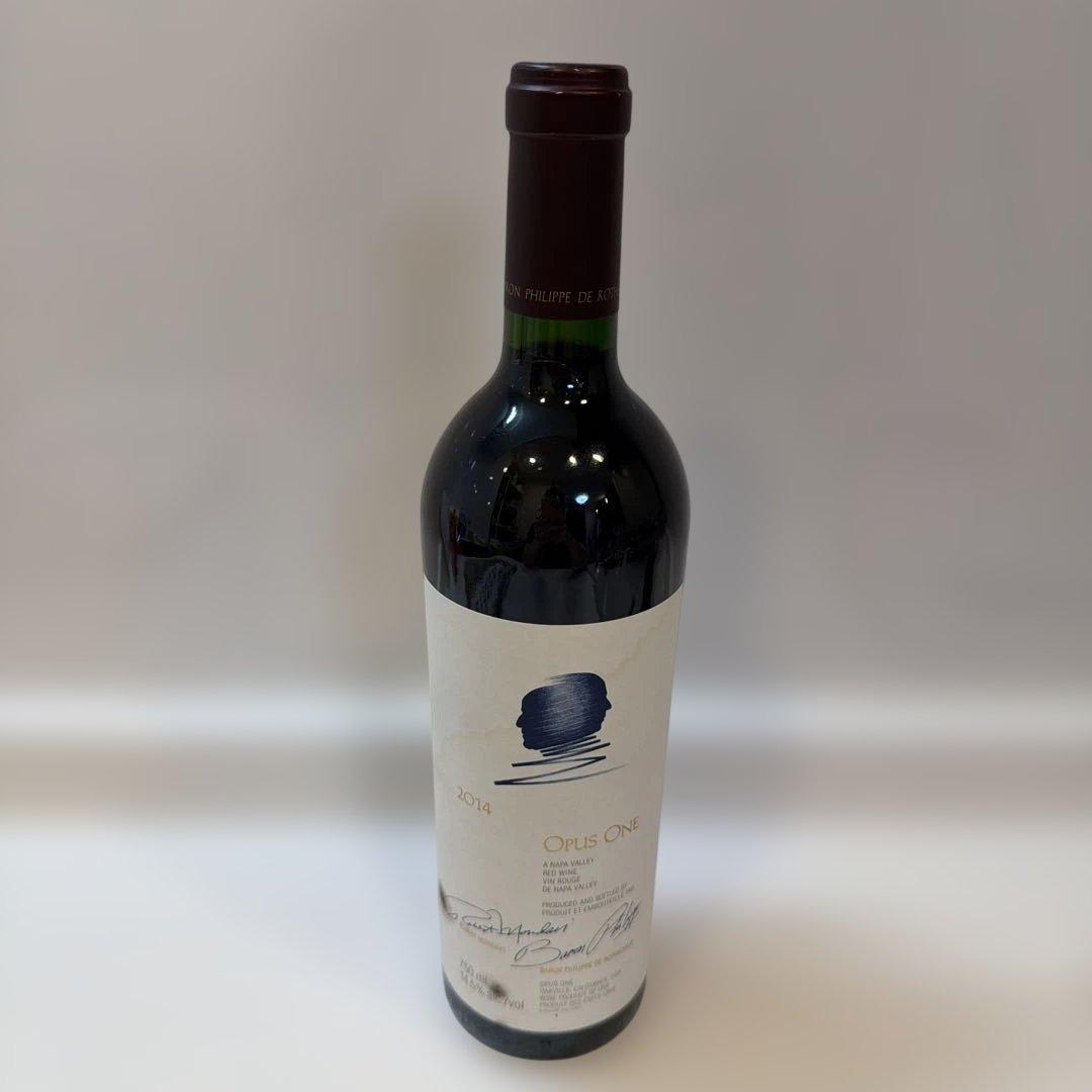 オーパスワン 2014年 750ml 1本 新品 未開栓 箱無 ラベルにシミ有り