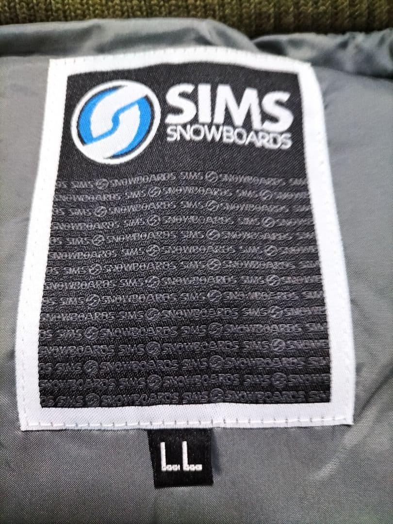 早いもの勝ち！美品　激安！上下セット　SIMS スノーボードウェア　LL