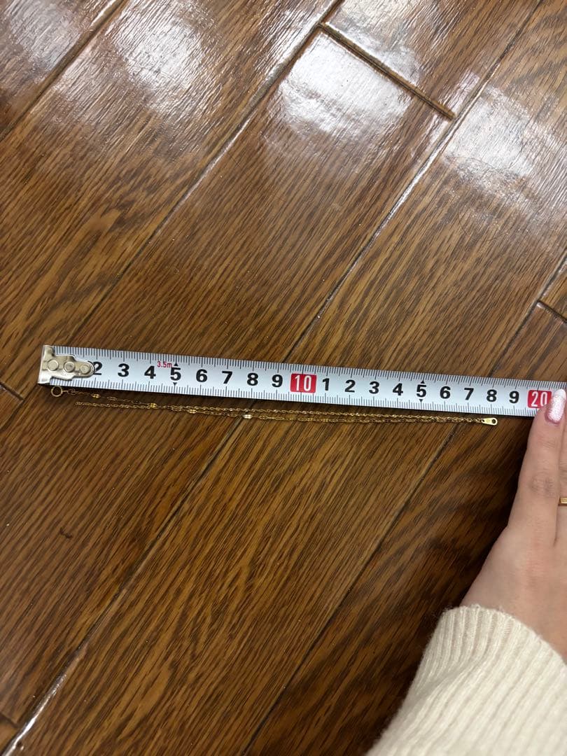 y*i様 k18 ブレスレット　※切れています
