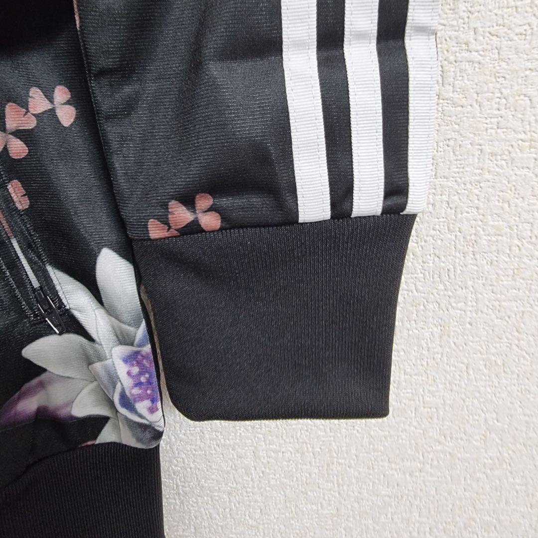 [未使用品]アディダス　レディース　ジャージ　トラックトップ　ジャケット　花柄
