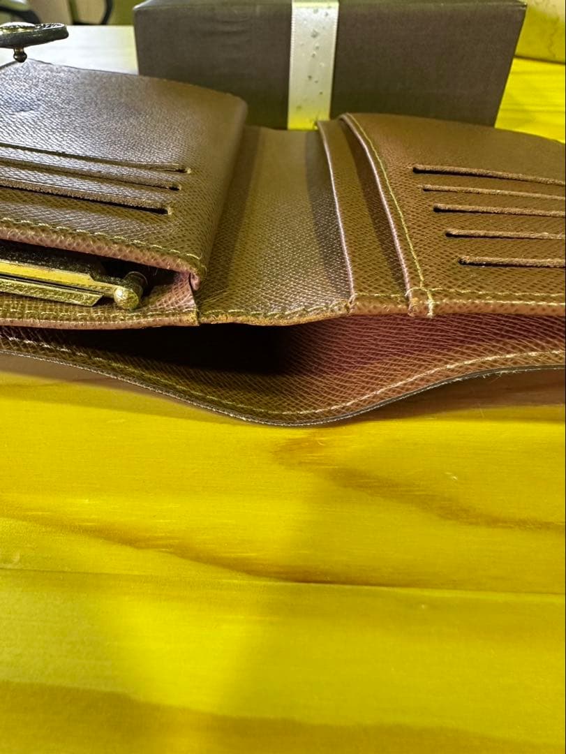 g1407 ルイヴィトン モノグラム がま口 折り財布