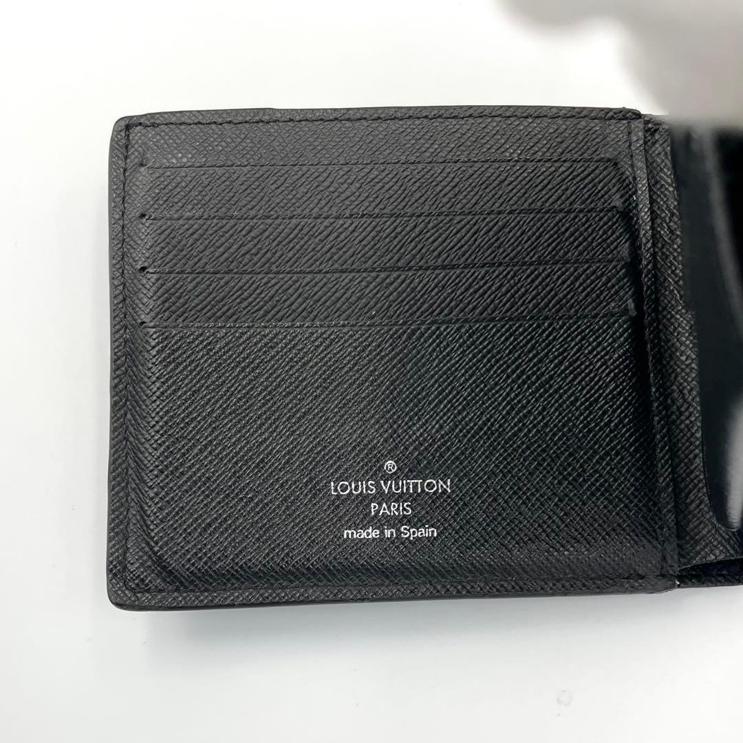 ルイヴィトン　ダミエグラフィット　ポルトフォイユ・マルコ　二つ折り財布