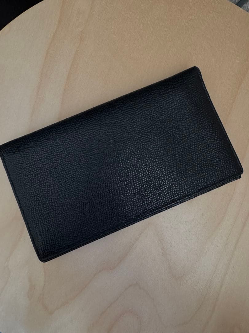 BVLGARI ブラック長財布