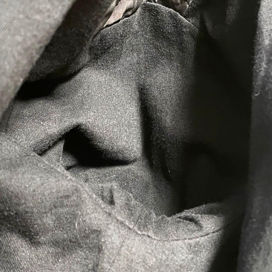 shama シャマ ライダースジャケット 牛革 レザー フーデッド 黒 メンズ