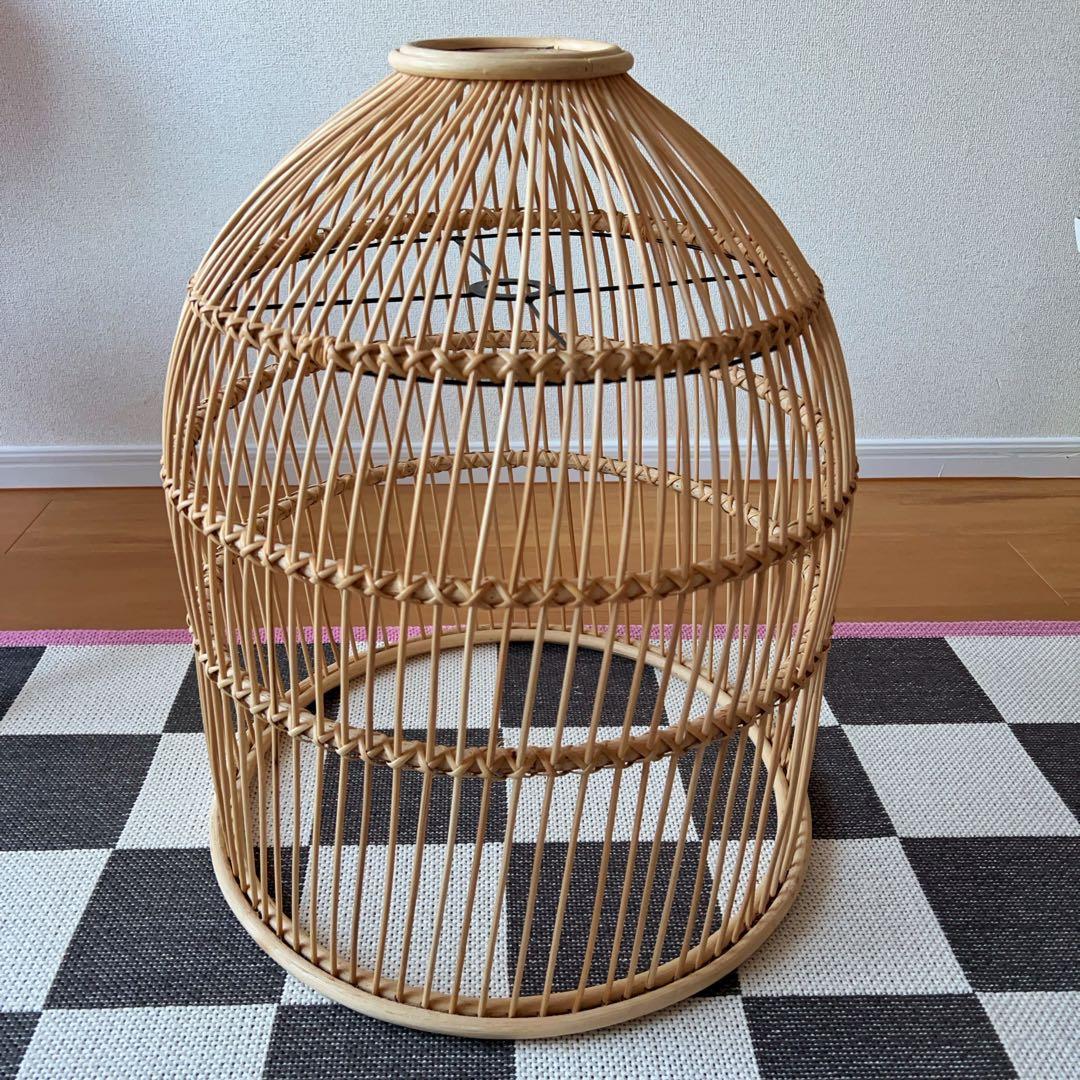 ラタン ペンダントランプ