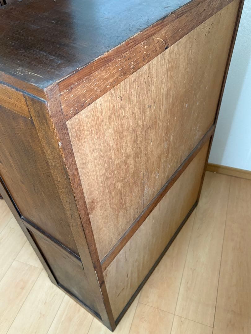 古家具　古道具　本棚　キャビネット