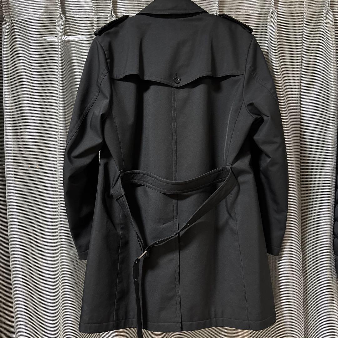 Burberry Black Label トレンチコート Lサイズ ブラック